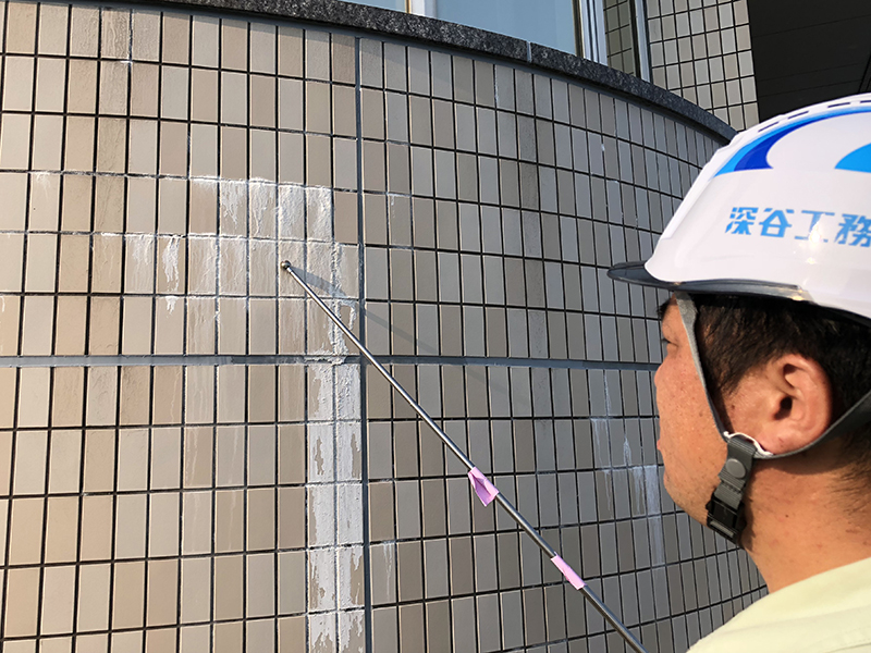 外壁防水改修工事 三田市民病院 様 深谷工務店施工実績のご紹介