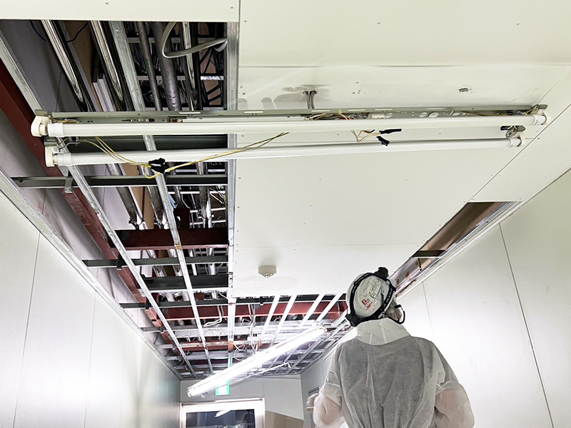 ステンド天井張替工事 深谷工務店 施工事例