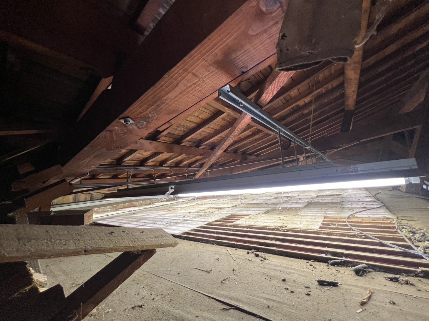 三田屋本店-やすらぎの里-能舞台照明器具取替工事